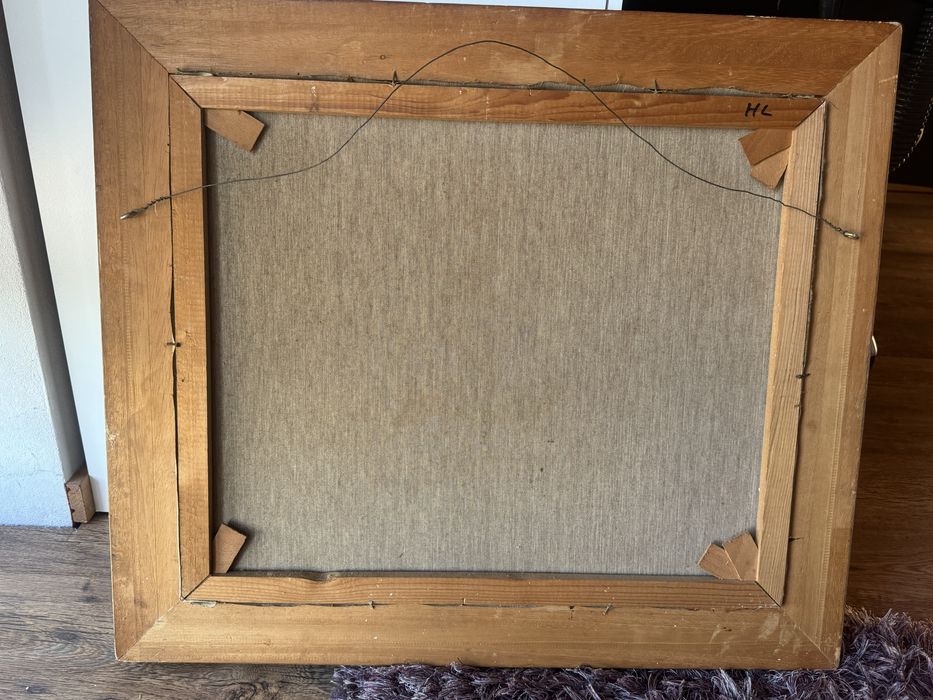 Holenderski obraz olejny na płótnie Burgy