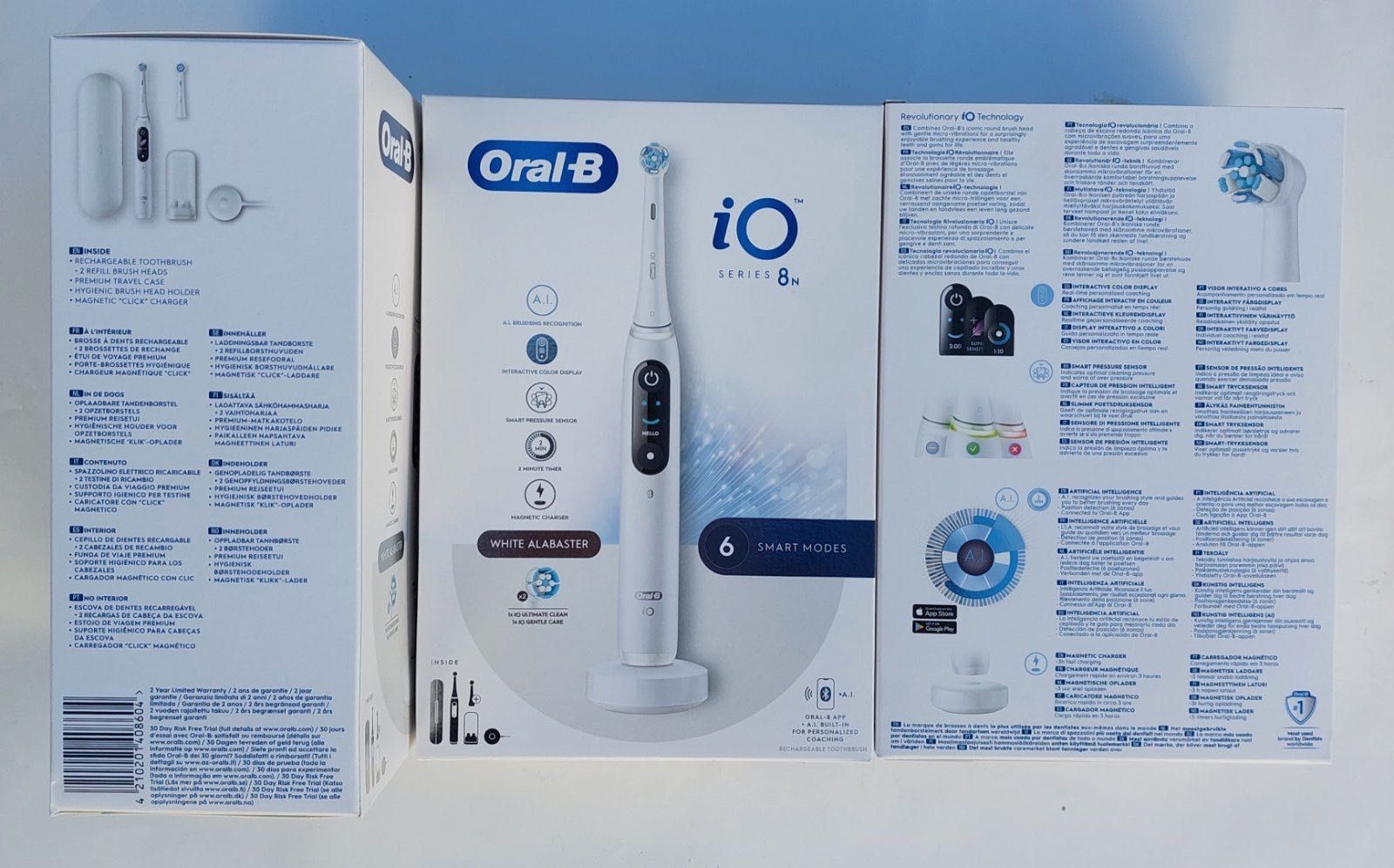 Зубна щітка Oral-B iO Series 8N White Alabaster