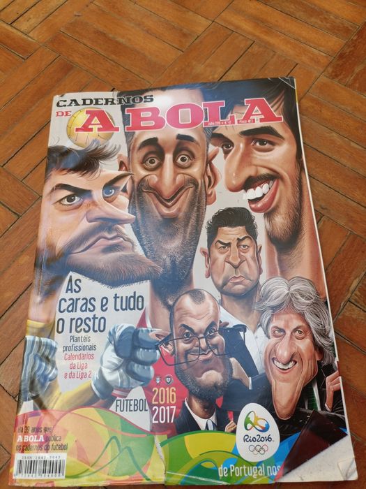 Cadernos A Bola vintage / O Jogo 18/19
