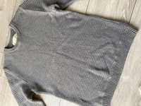 Męski szary sweter, rozmiar S, H&M