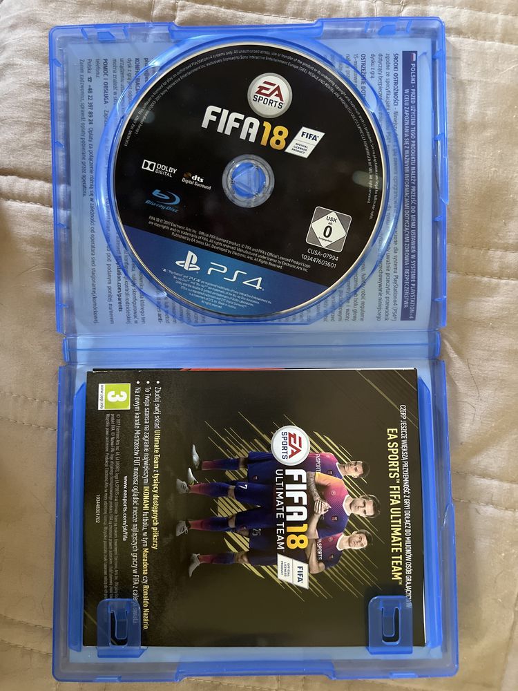 FiFA 18 PS4 stan bdb