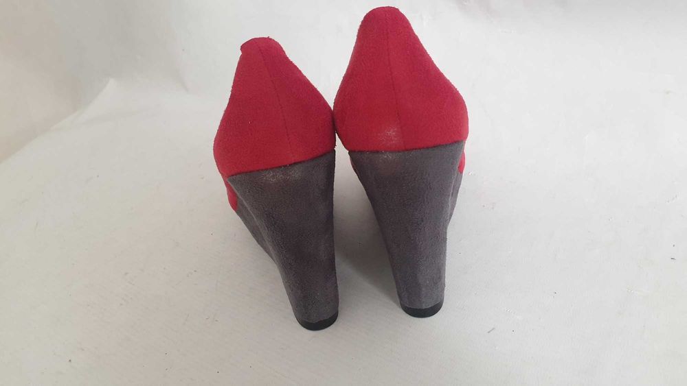 CLAUDIA GHIZZANI czółenka na koturnie rozmiar 41