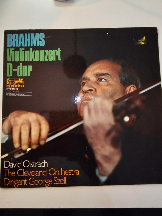 Płyta winylowa Brahms koncert szkrzypcowy D-dur, stan bdb