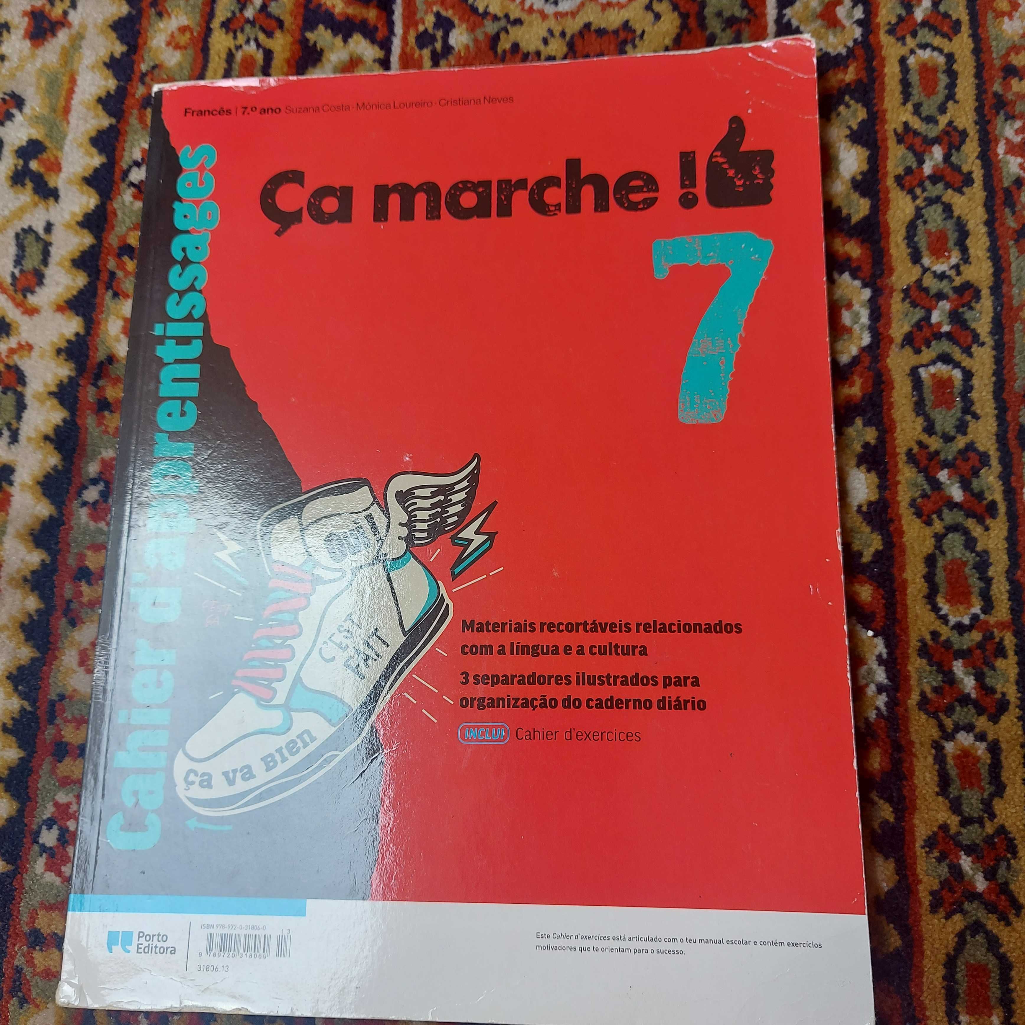 Livro exercícios francês 7 ano