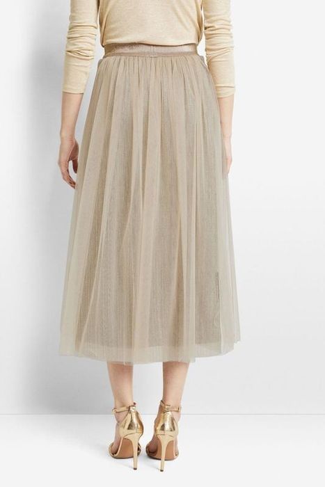 Cinque легка золота міді спідниця M з фатином тюль