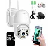 Kamera Do Monitoringu Wodoodporna 5MP FULL HD 32GB – Obrotowa