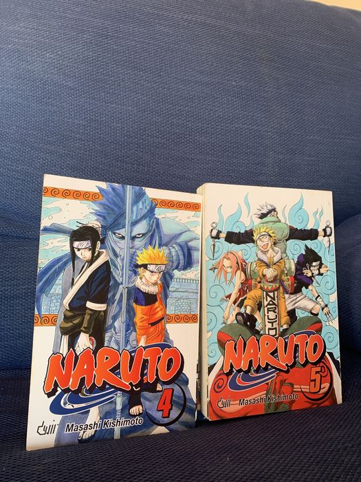 Naruto volumes 1-10 (exceto o 3, 6) - Devir