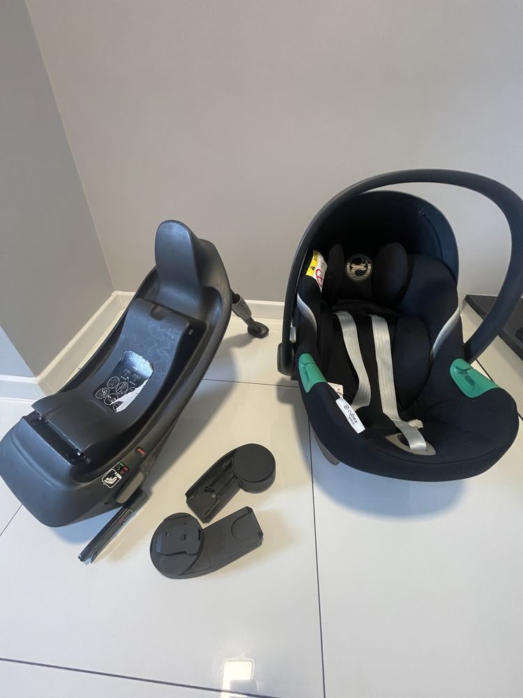 Fotelik samochodowy Cybex Aton B2 + baza +adaptery