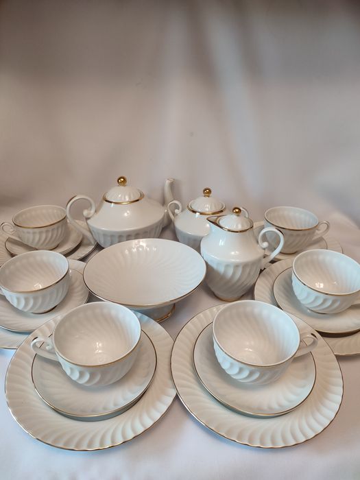 Чайный сервиз "Белоснежка" ЛФЗ.Чайный сервиз "Айя" Рига. Ретро, винтаж