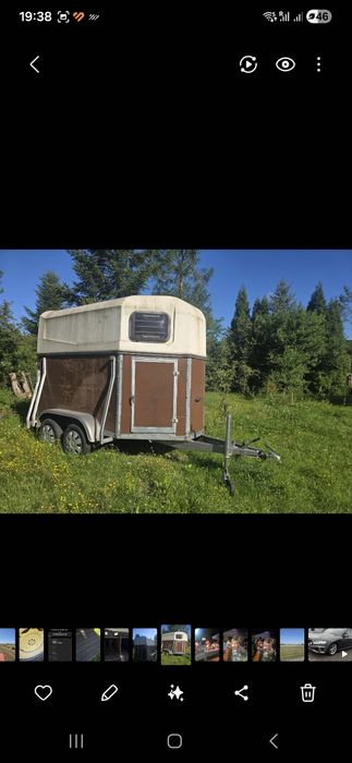 Przyczepa do przewozu Koni.