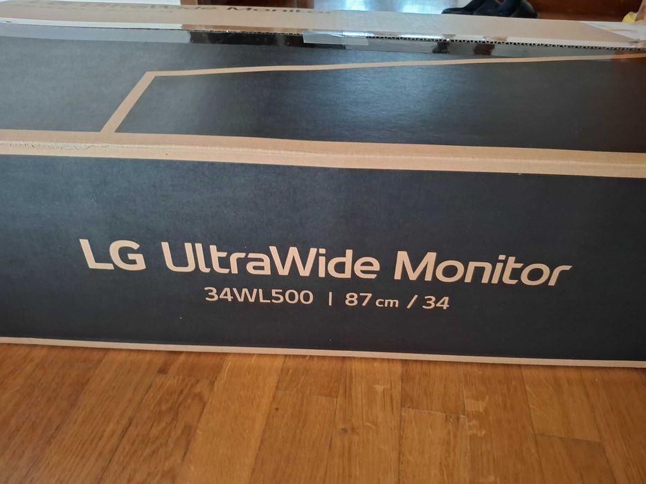 Monitor UltraWide LG 34WL500-B – Como Novo!