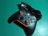 PDP Kontroler przewodowy Xbox PC Pad Czarny Atomic Pomarańczowy