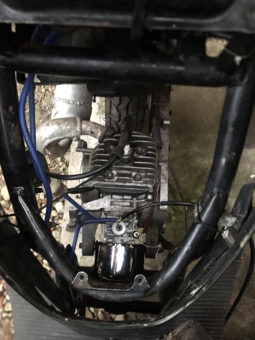 Скутер дефіант не на ходу