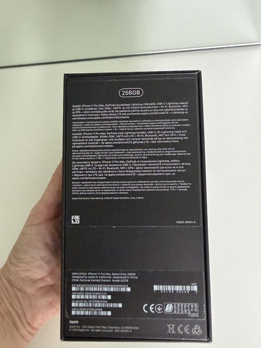 iPhone 11 Pro Max 256GB Grey Айфон 11 про макс 256 гб сірий