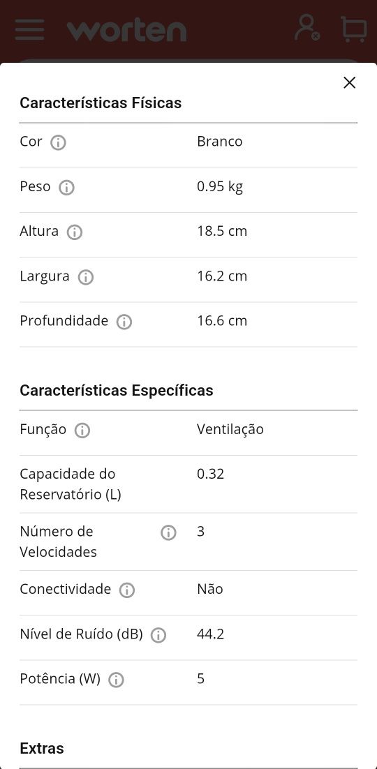 Ar condicionado mini portátil TAURUS