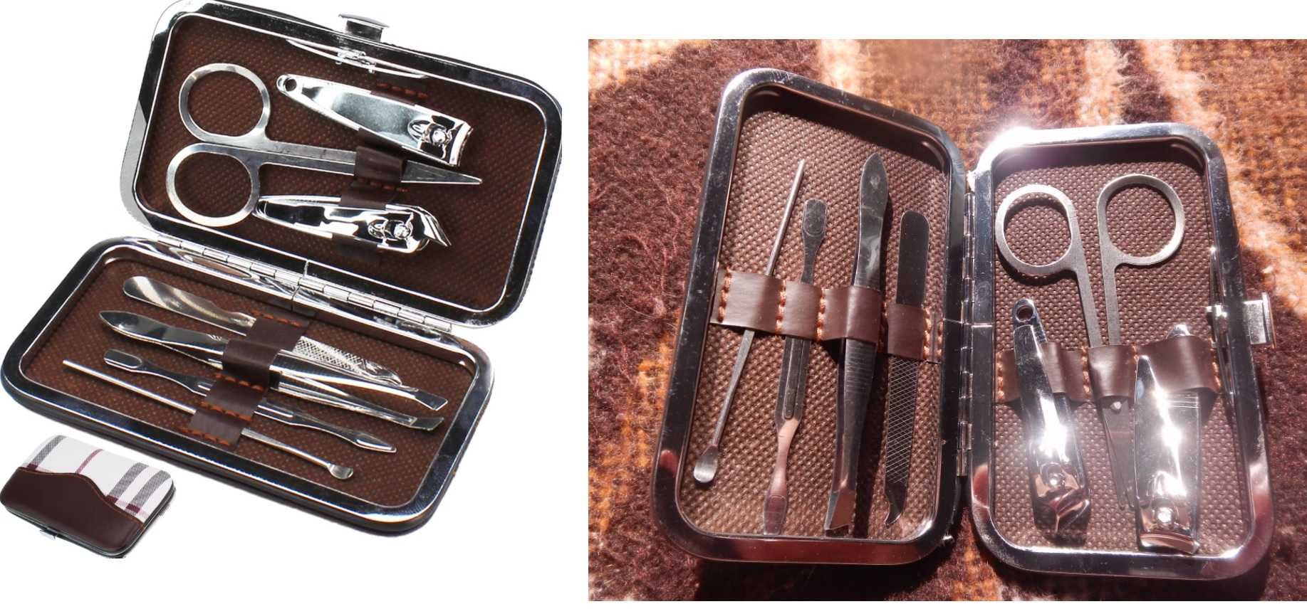 Zestaw do paznokcji manicure  CĄŻKI NOŻYCZKI PĘSETA wyprzedaż