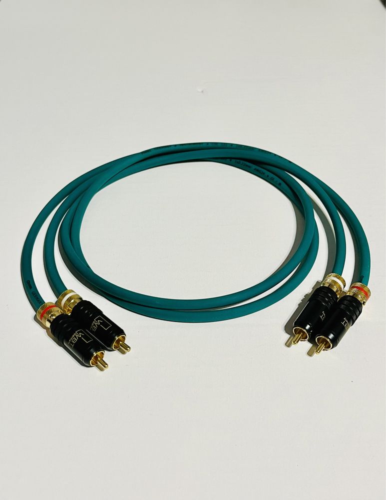 Kabel RCA 2x50cm | Cordial/WBT | Chinch | Interkonekt Hi-END