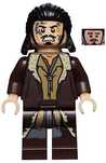 Minifigurka wzór lor099 Bard the Bowman, Angry with Mud, Hobbit