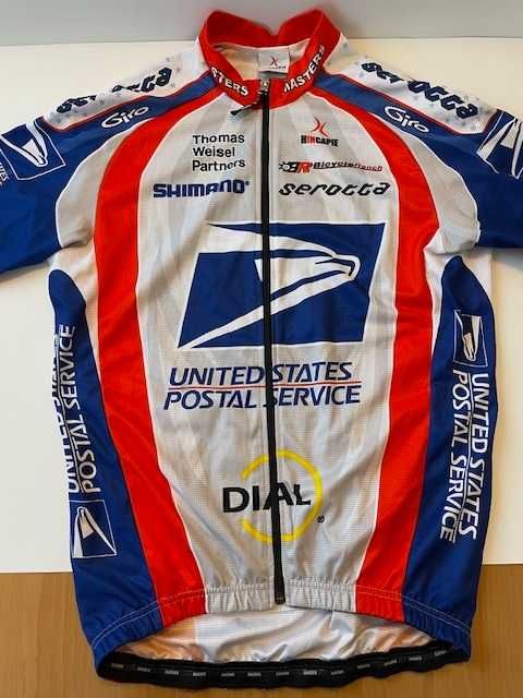 koszulka kolarska US Postal Hincapie rozmiar L