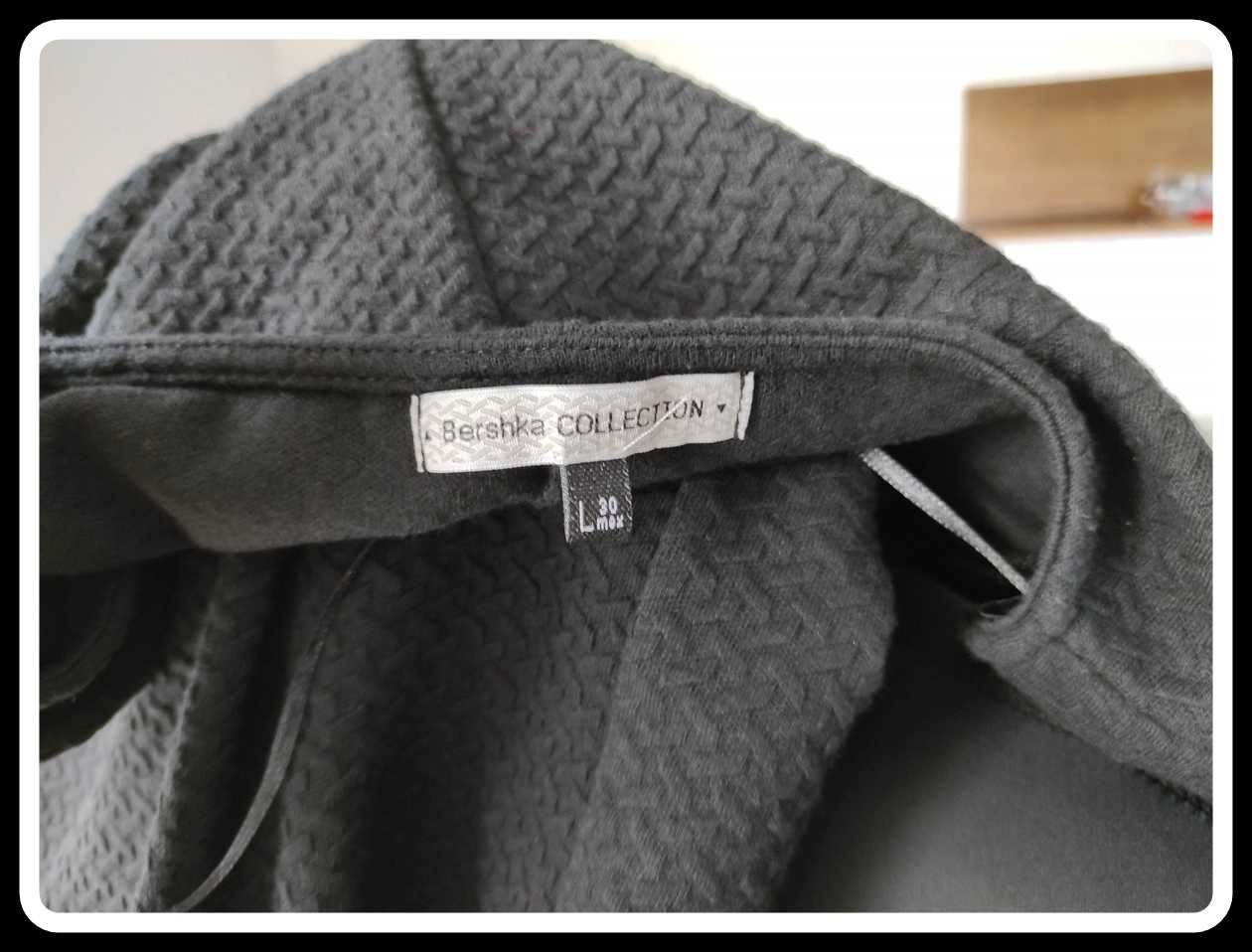 Bershka Collection mała czarna 36 S czarna sukienka