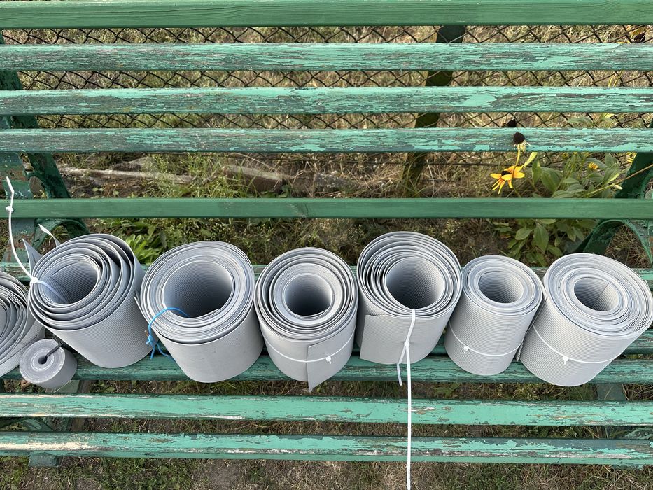 Taśma ogrodzeniowa szara