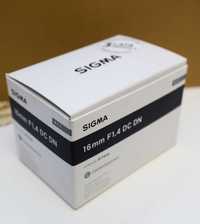 Obiektyw Sigma Sony E 16 1.4 DC DN  -