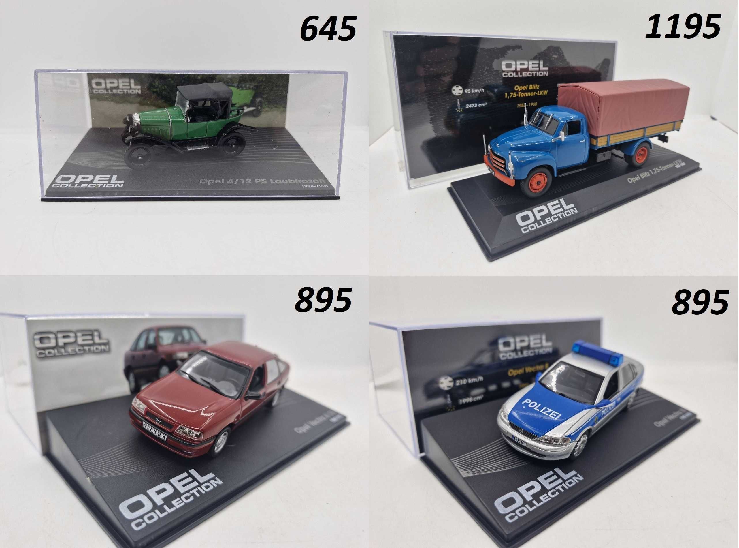 Ferrari Collection, Porsche Model Collection, OPEL COLLECTION
