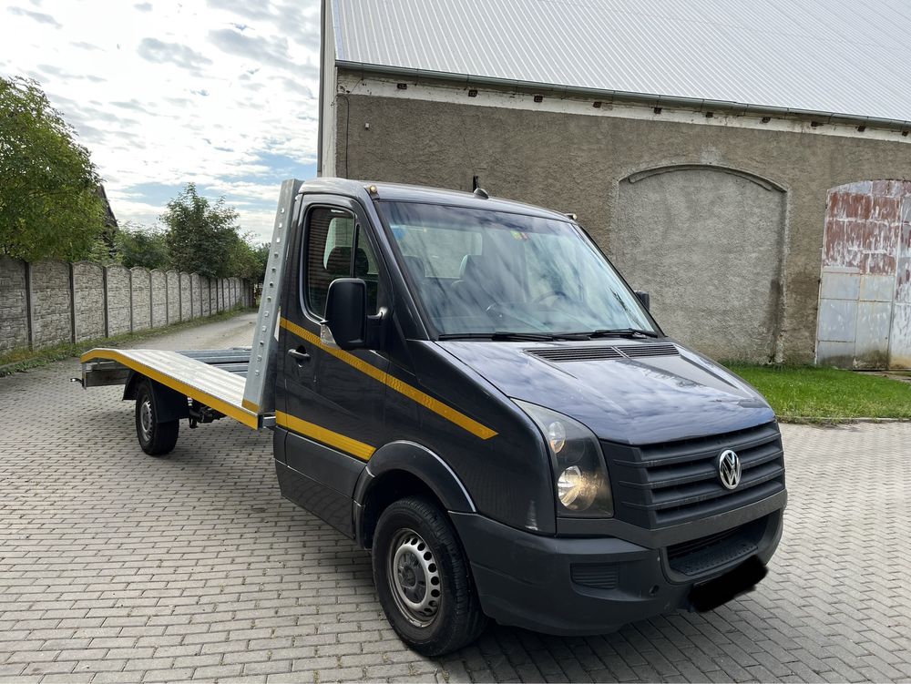 VW Crafter najazd autolaweta pomoc drogowa hak 3,5t F-VAT 23%