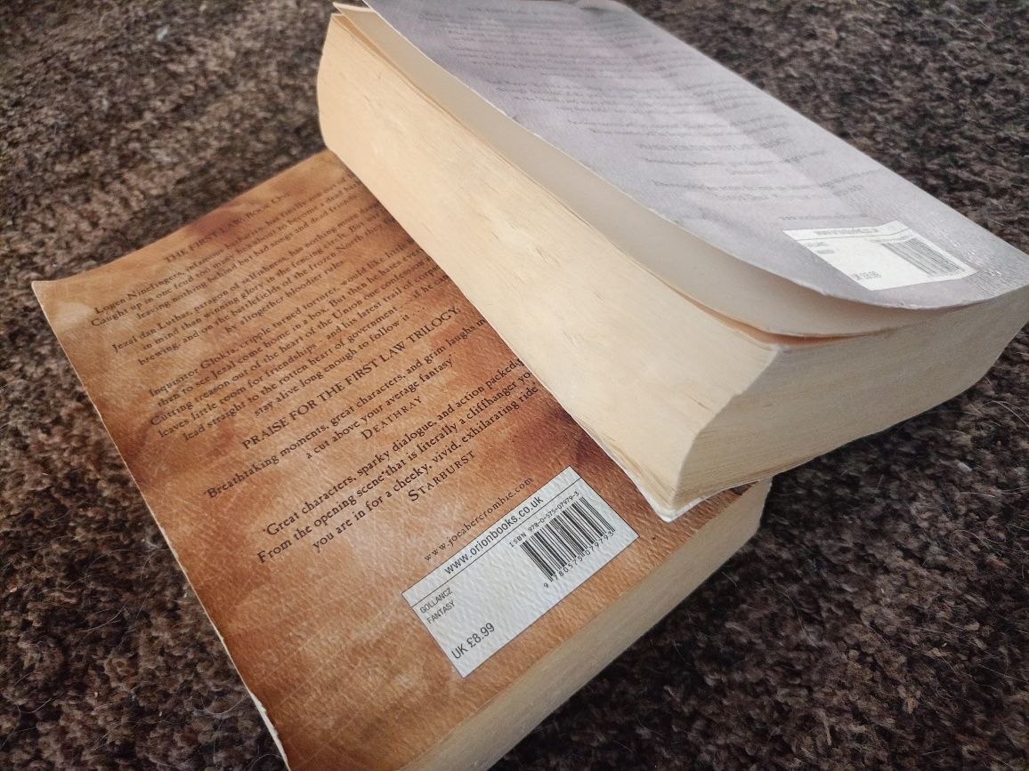 The Blade Itself,Before They Are Hanged ,Joe Abercrombie,2 tomy, ENG
