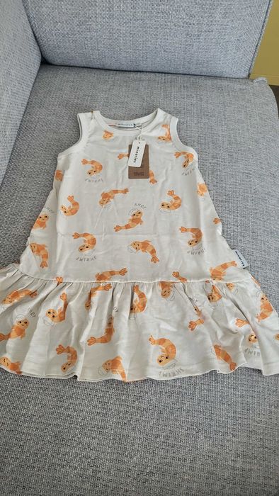 Sukienka w krewetki 98/110