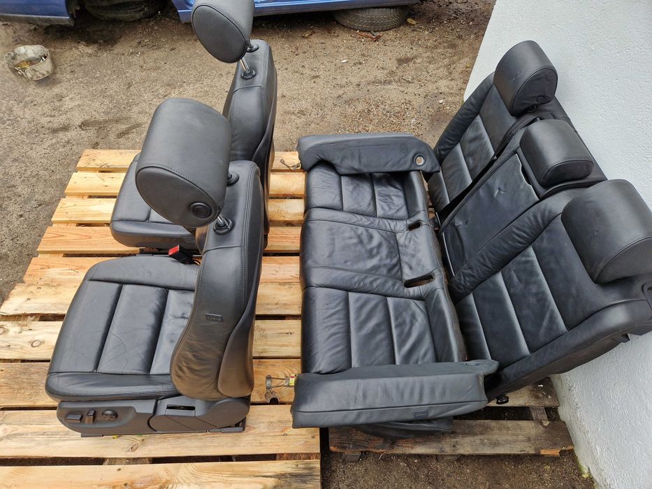 Komplet Wnętrze Fotele Skóra Skórzane Audi A6 C6 Kombi 4F Europa