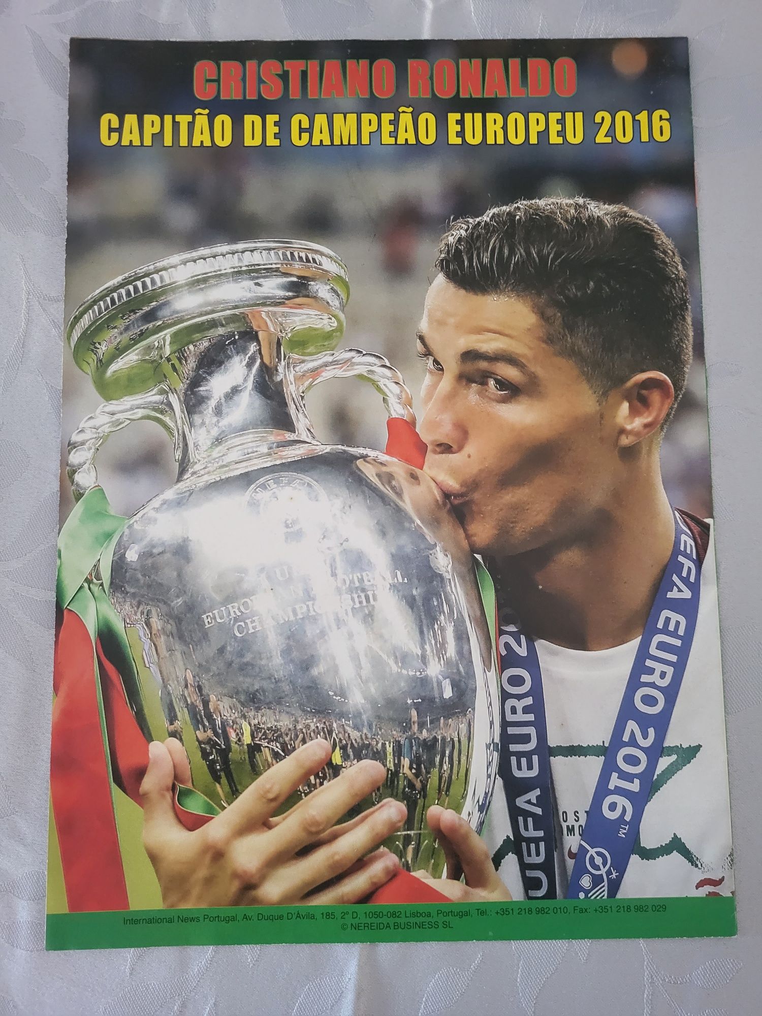 Poster Portugal campeão europeu