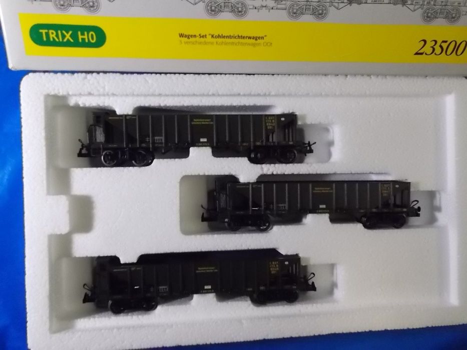 Огромный Стартовый Набор Piko Пико Аж ПЯТЬ ! 4-х осных вагонов НО 1:87