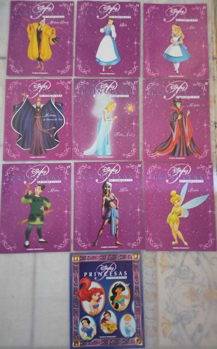 Coleção bonecas porcelana Disney