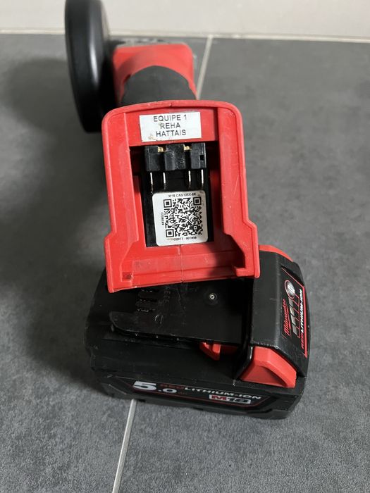 Безщіткова Акум.Болгарка Milwaukee M18 CAG125 X