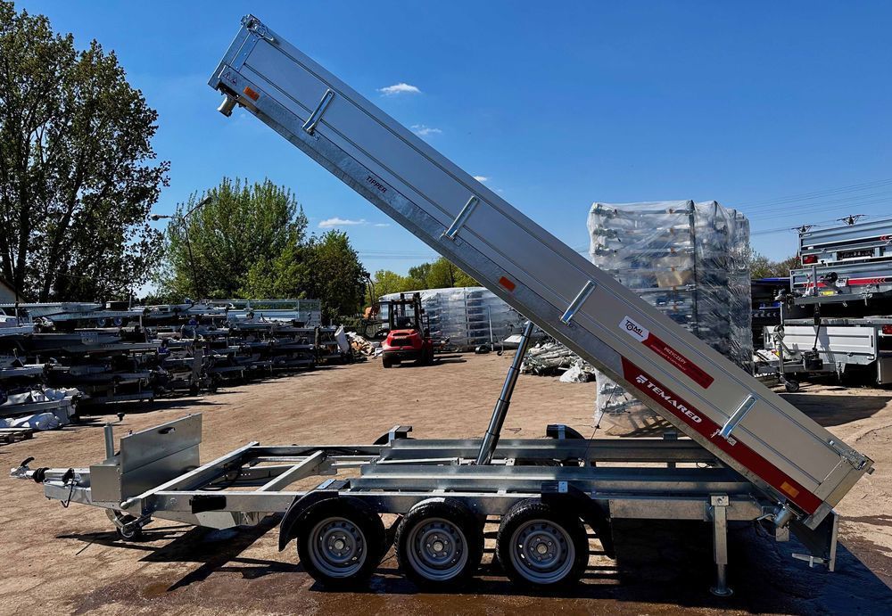 Przyczepa wywrotka elektryczna TEMARED TIPPER 400x200 mocna leasing
