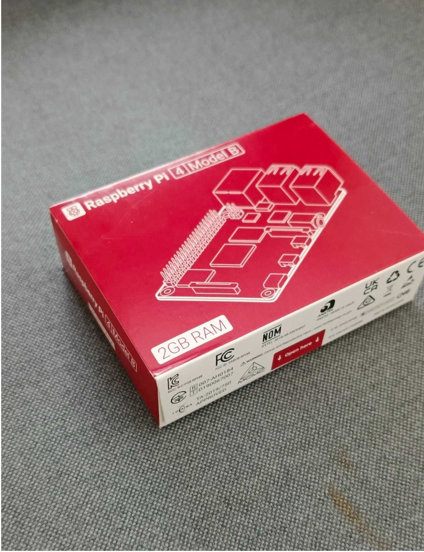 Raspberry Pi 4 Model B (2GB RAM) – Nowy!  + karta SD 32GB