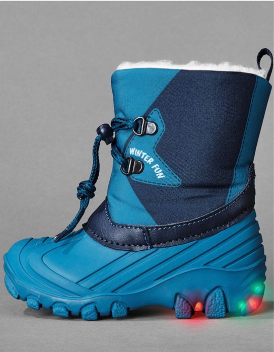Buty chlooiece śniegowce