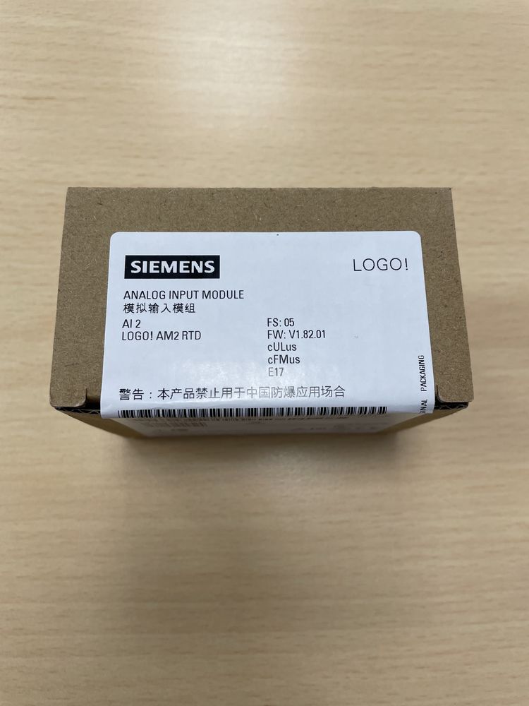 SIEMENS Logo! AM2 RTD 6ED1055-1MD00-0BA2