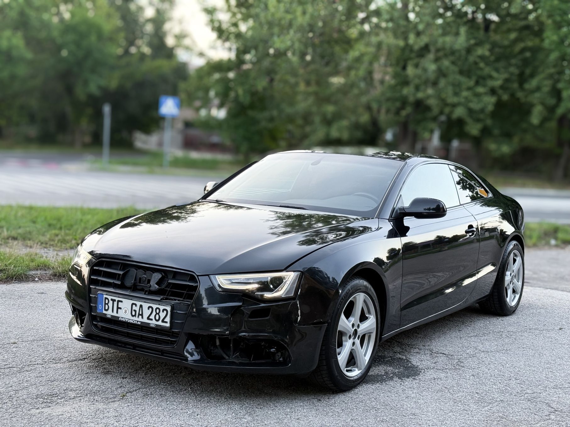 Audi A5 Coupe/ Automat / USZKODZONY/ Łatwa naprawa / OKAZJA