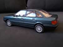 Model,skala 1/18 ,Audi 80,Triple 9 z ładnymi kołami