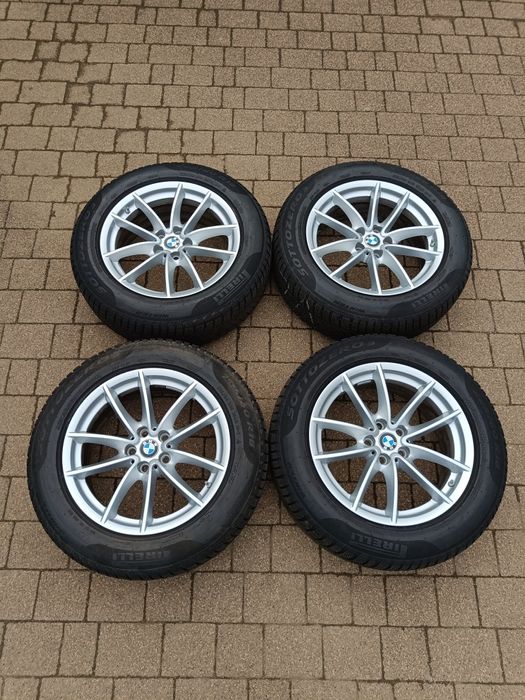 Alufelgi +opony zimowe 225/60/18 Run flat (Pirelli) BMW X3(G01) X4(G02