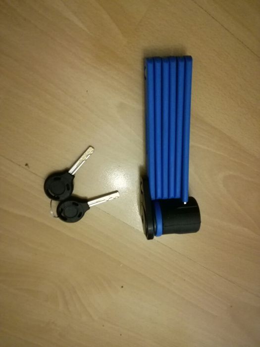 Okazja! Blokada rowerowa frame lock, z etui do montażu.