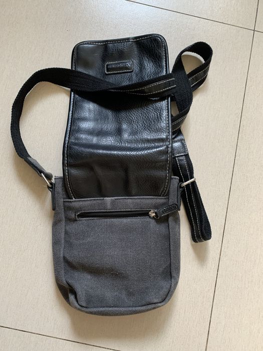 Męska saszetka listonoszka  skórzana Puccini