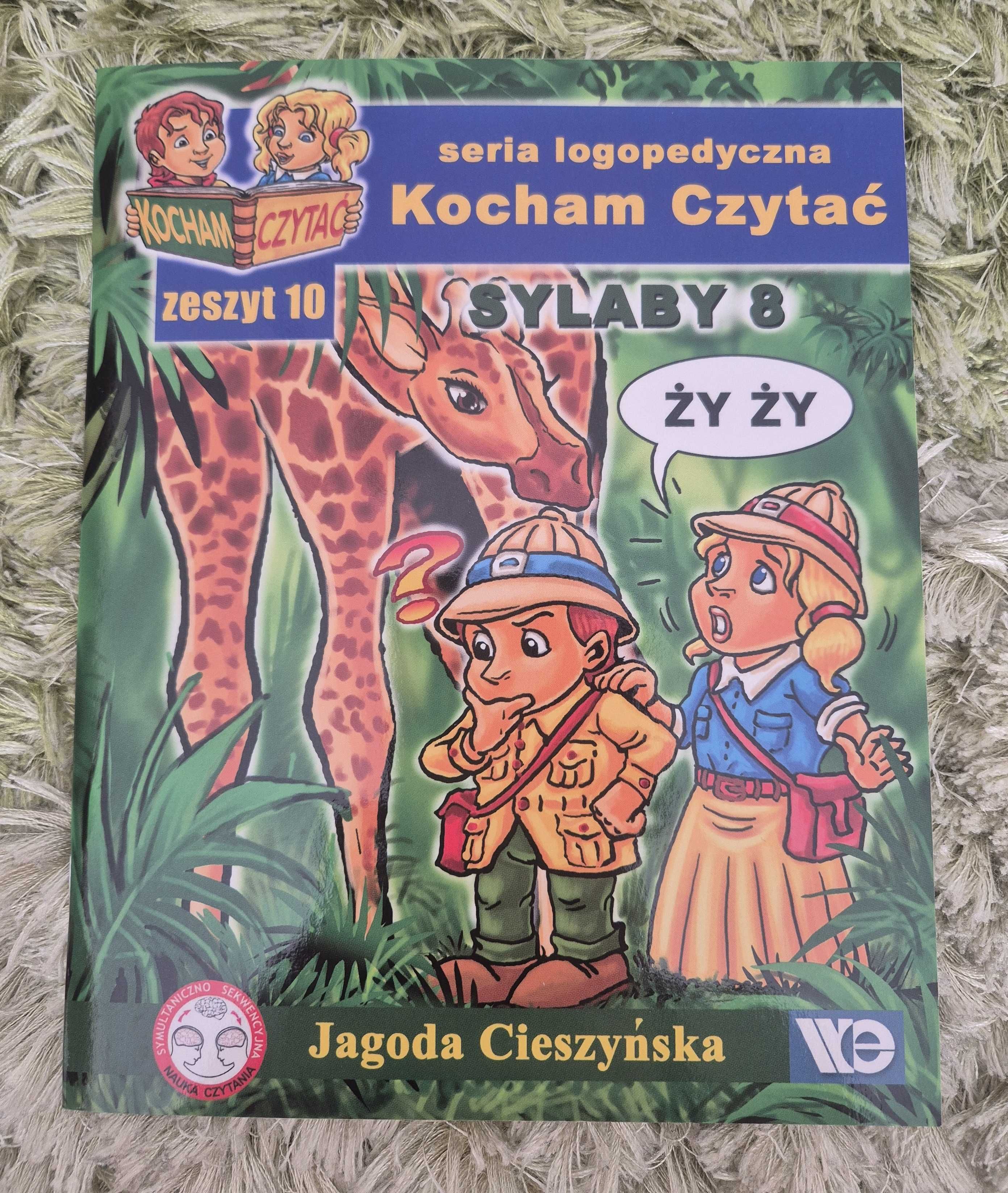 Seria logopedyczna Kocham czytać Zeszyt 10 ży