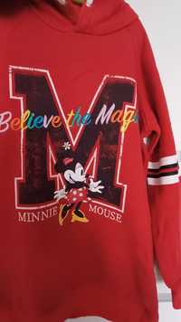 Bluza z kapturem M&S myszka minnie  Disney