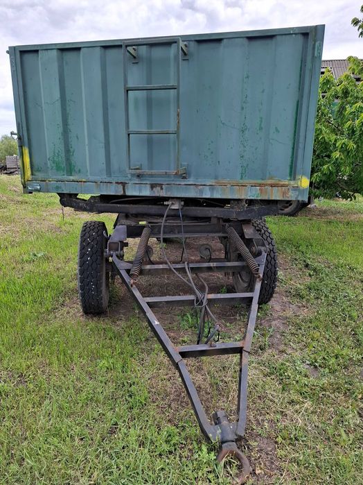 Причіп ЗІЛ ГКБ 819 відкривання на 3 сторони. Прицеп тракторний, ЗИЛ