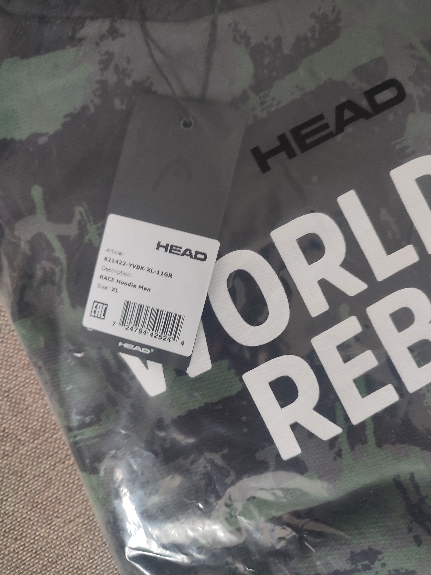 Bluza Head World cup rebels r.xl nowa oryginał okazja