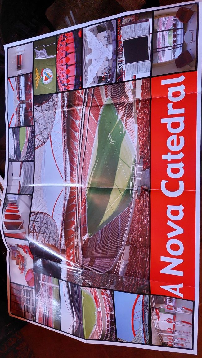 Poster Nova Catedral Sport Lisboa e Benfica