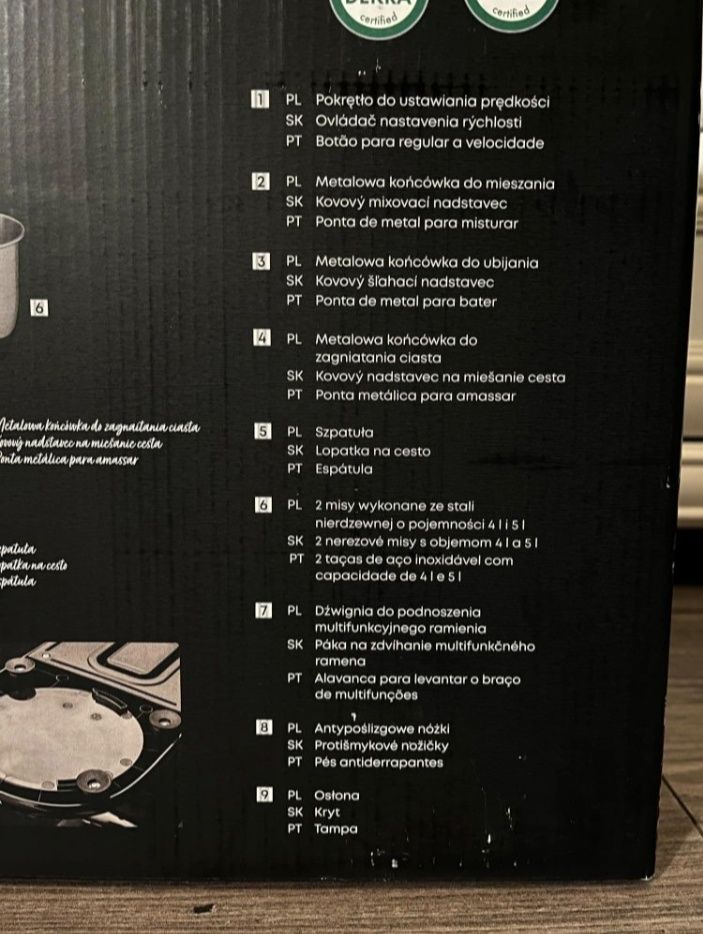 Nowy planetarny mikser  robot Hoffen